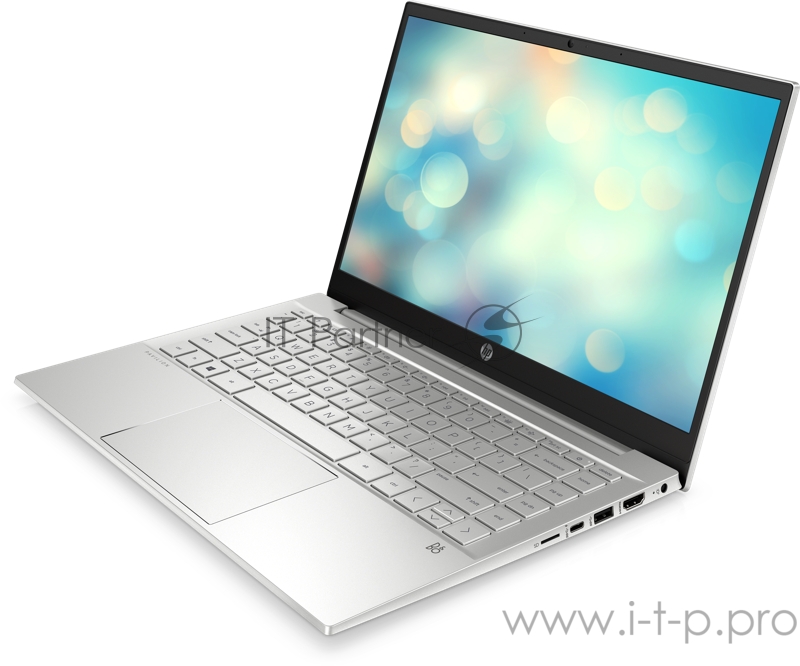 Ноутбук HP Pavilion 14-dv0030ur <2X2N8EA> i3-1115G4 (3.0)/8G/256G SSD/14.0FHD AG IPS/Int:Intel UHD/noODD/DOS (Natural silver)