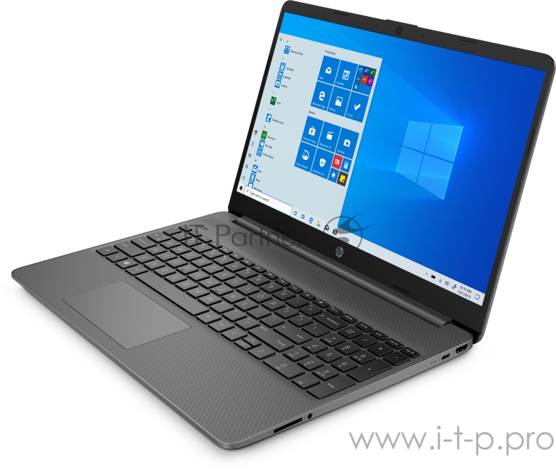 Ноутбук HP 15s - fq1082ur/15.6/FHD/Intel Core i3 1005G1/4Gb//SSD 256Gb/Integrated/W10/No CD-ROM/Grey/(22Q47EA) Ноутбук
