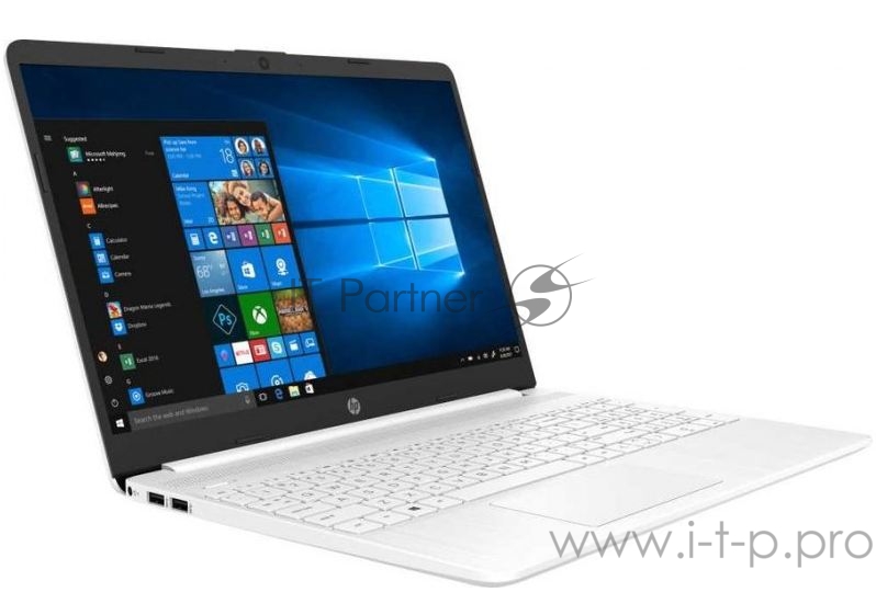 Ноутбук HP 15s-fq1087ur Intel Core i3-1005G1/8GB/256GB SSD/noODD/15.6 FHD/Intel UHD/Win10/white