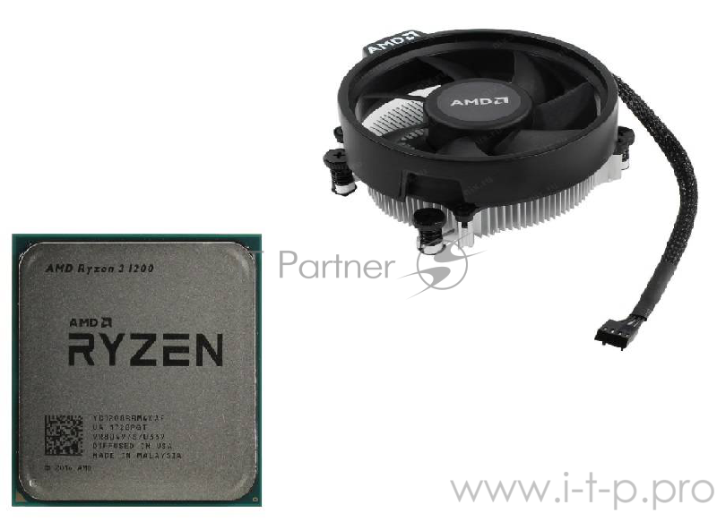 Процессор CPU AMD Ryzen Ryzen 3 1200 BOX {3.1GHz, 8MB, 65W, AM4}