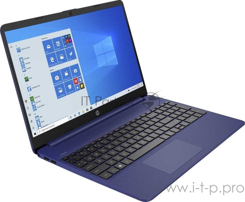 Ноутбук 15.6 IPS FHD HP 15s-fq2019ur indigo blue (Pen 7505/8Gb/512Gb SSD/noDVD/VGA int/DOS) (2X1S8EA)