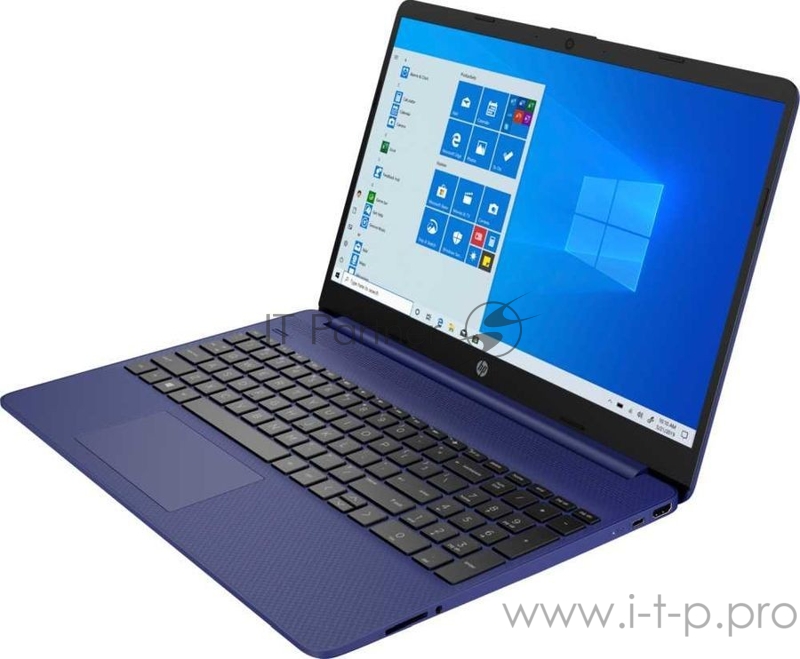 Ноутбук 15.6 IPS FHD HP 15s-fq2019ur indigo blue (Pen 7505/8Gb/512Gb SSD/noDVD/VGA int/DOS) (2X1S8EA)