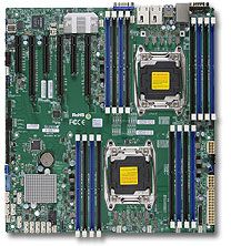 Материнская Плата SuperMicro MBD-X10DRI-B Soc-2011 iC612 eATX 16xDDR4 10xSATA3 SATA RAID iI350 2хGgbEth bulk