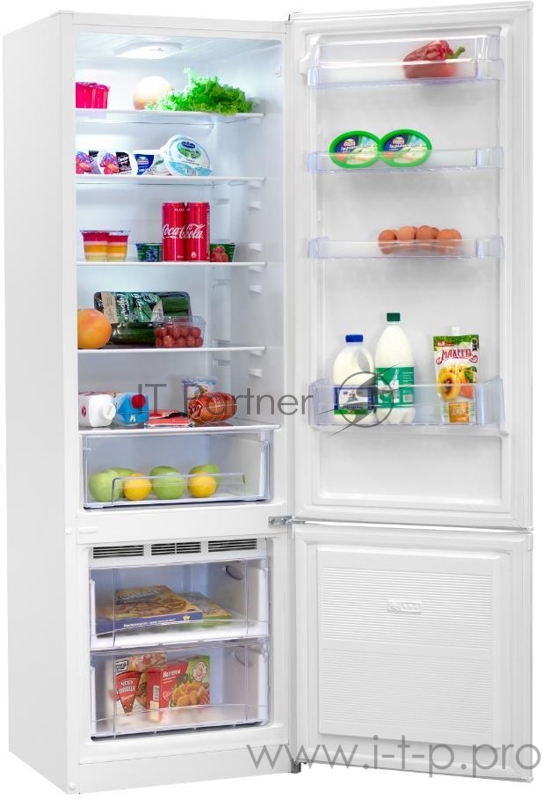 Холодильник NORDFROST NRB 124 332 серебристый металлик