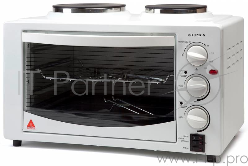 Мини-печь Supra MTS-302 30л. 1200Вт белый