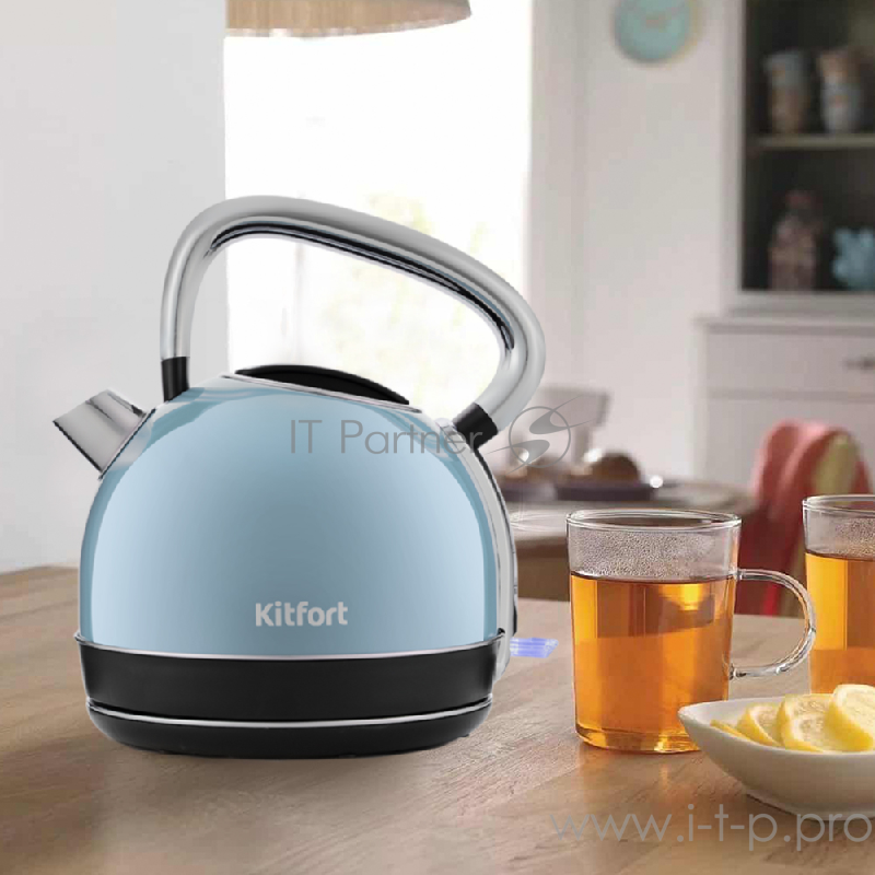 Чайник Kitfort КТ-696-2 голубой