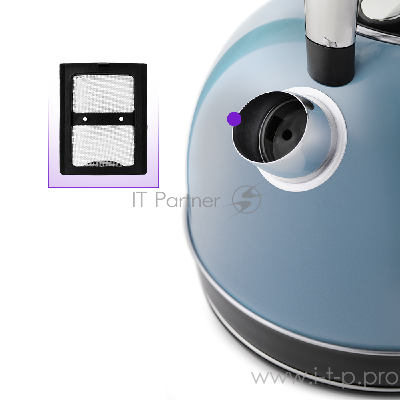 Чайник Kitfort КТ-696-2 голубой