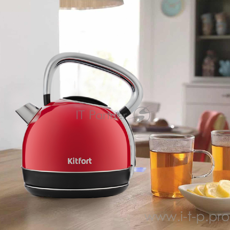 Чайник Kitfort КТ-696-1 красный