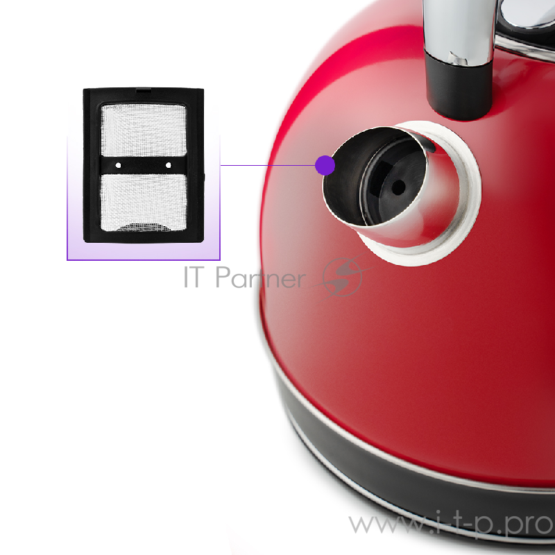 Чайник Kitfort КТ-696-1 красный