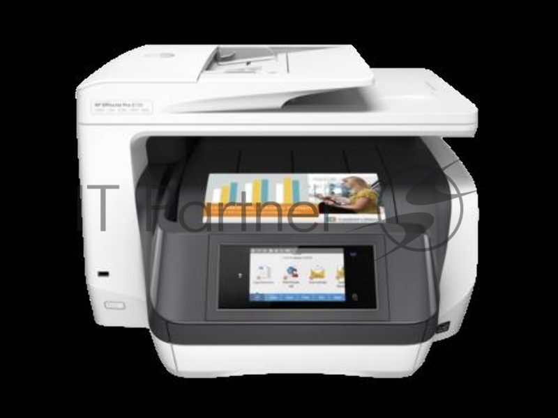 МФУ струйный HP OfficeJet Pro 8730 e-AiO (D9L20A) A4 Duplex WiFi USB RJ-45 белый