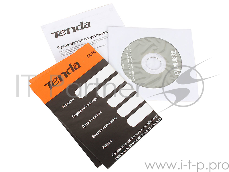 Сетевое оборудование TENDA U6 USB адаптер с внешней антеной 6dBi