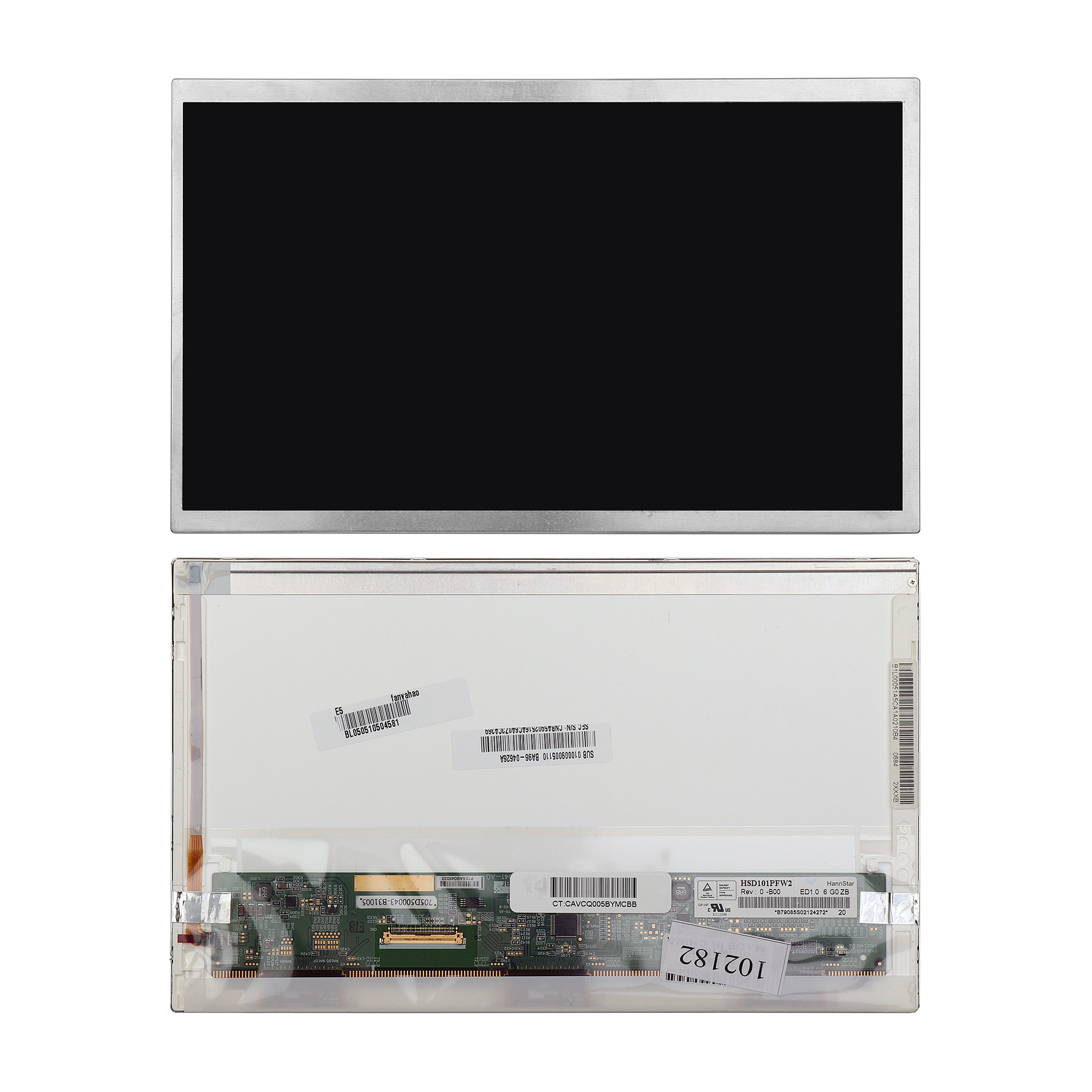 Матрица для ноутбука 10.1" 1024x600 WSVGA, 40 pin LED. Матовая. CLAA101NC05, N101L6-L0A, N101L6-L01, N101LGE-L11.