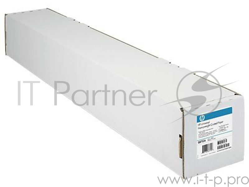 Бумага HP Q1442A 23.39/594мм х 45.7м/90г/м2/рул. с покрытием для струйной печати высококачественная