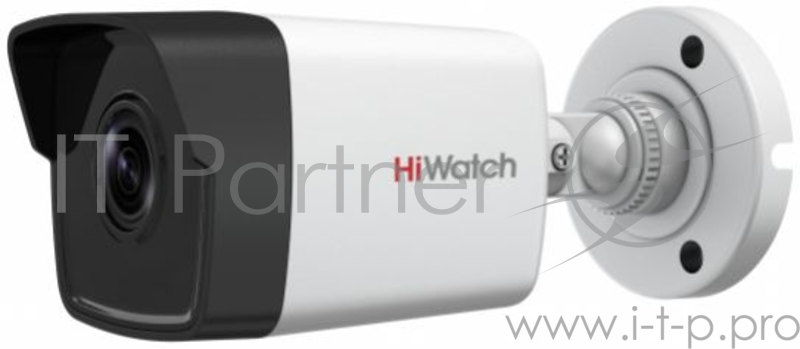 Видеокамера IP Hikvision HiWatch DS-I200(C) 4-4мм корп.:белый