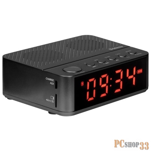 Колонки Defender Enjoy M800 черный, 3Вт, BT/Alarm/FM/USB