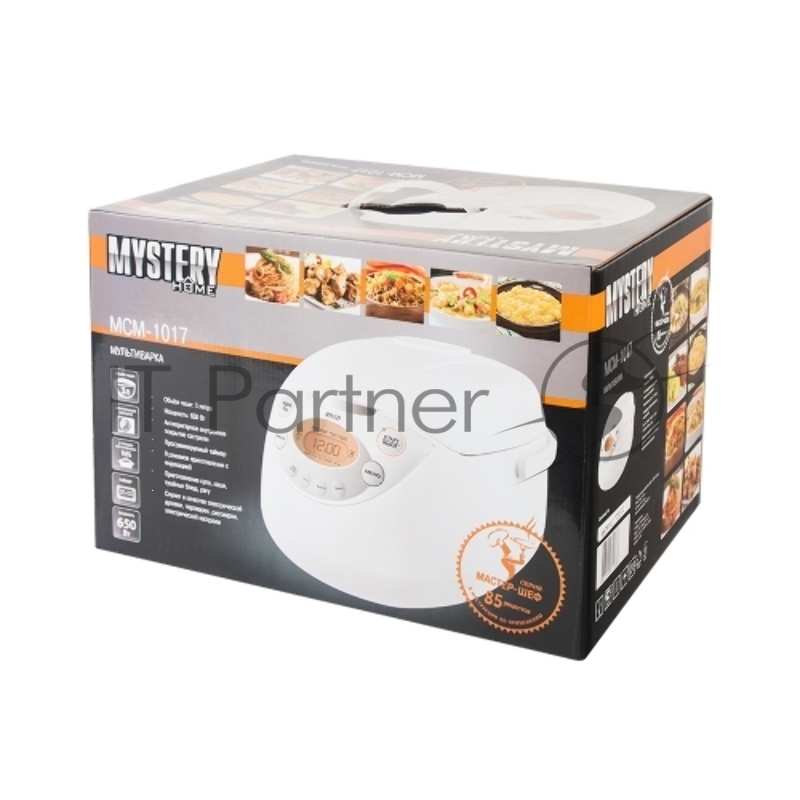 Мультиварка Мультиварки MYSTERY MCM-1017, 3л., 650Вт