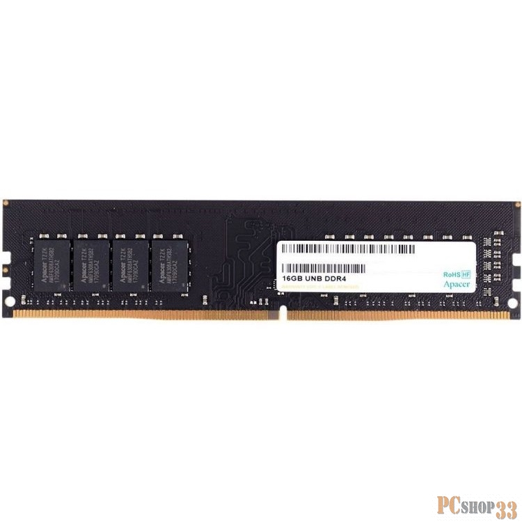 Модуль памяти Apacer DDR4 DIMM 16GB EL.16G2T.GFH {PC4-19200, 2400MHz}