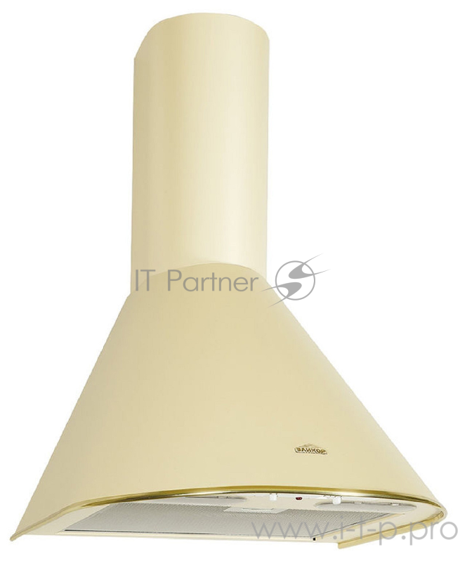 Вытяжка каминная Elikor Эпсилон 60П-430-П3Л черный/золотистый управление: ползунковое (1 мотор)