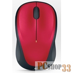 Мышь 910-002496/910-002497 Logitech Wireless Mouse M235 red USB