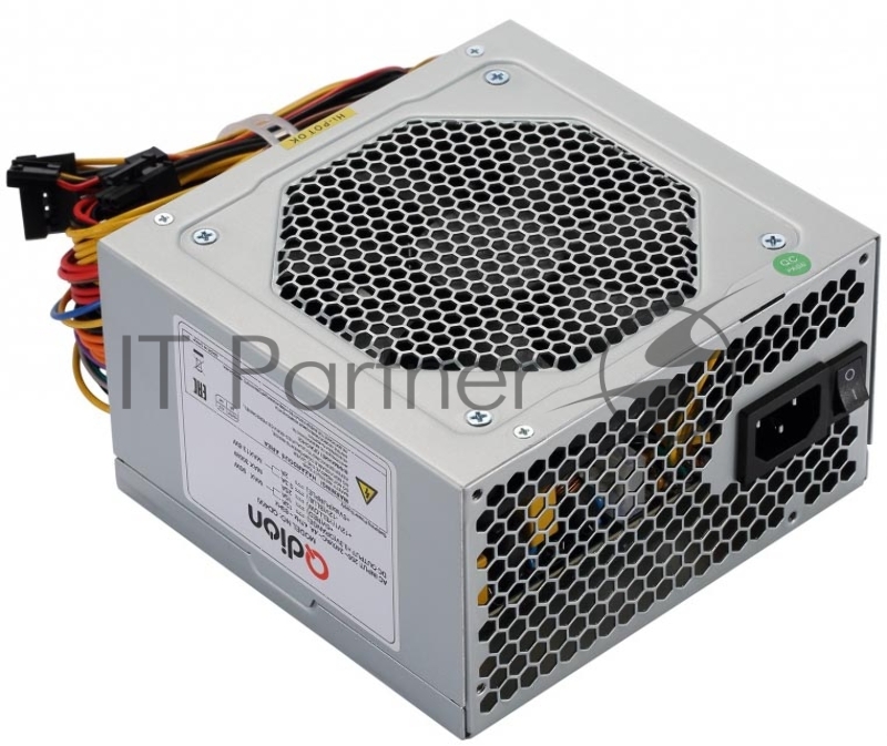 Блок питания 400Вт QDION ATX 400W, 120mm, 3xSATA, 1xPCI-e, nonPFC