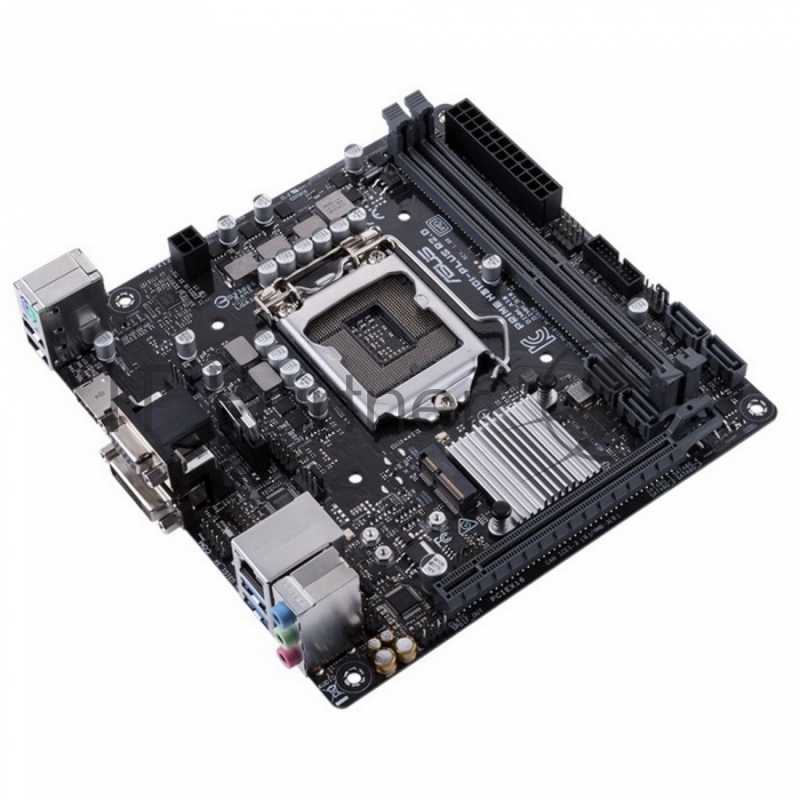 Материнская плата Asus PRIME H310I-PLUS R2.0 Soc-1151v2 Intel H310C 2xDDR4 mini-ITX AC`97 8ch(7.1) GbLAN+VGA+DVI+HDMI