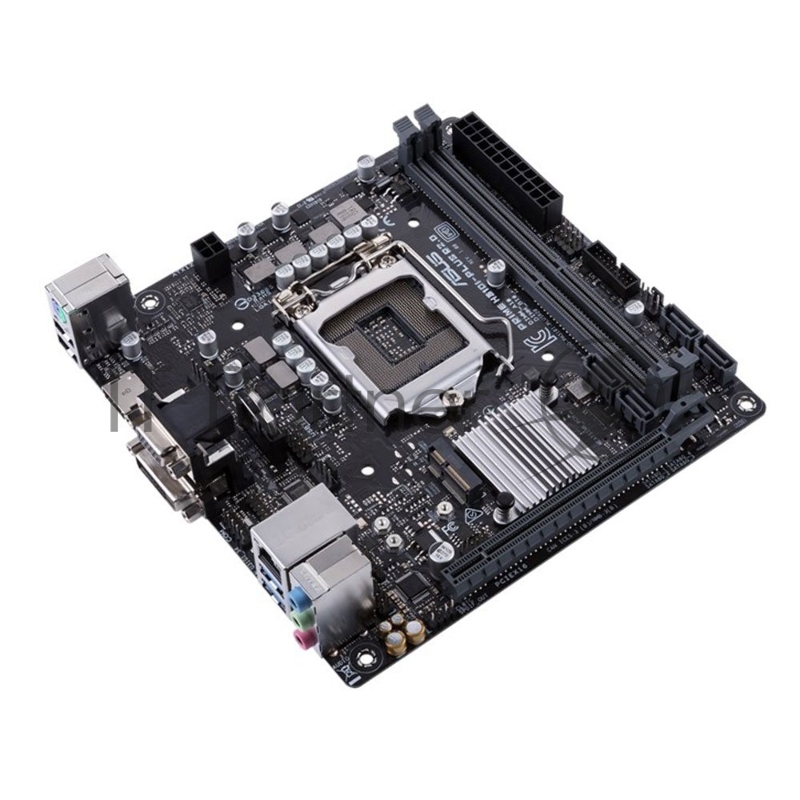 Материнская плата Asus PRIME H310I-PLUS R2.0 Soc-1151v2 Intel H310C 2xDDR4 mini-ITX AC`97 8ch(7.1) GbLAN+VGA+DVI+HDMI