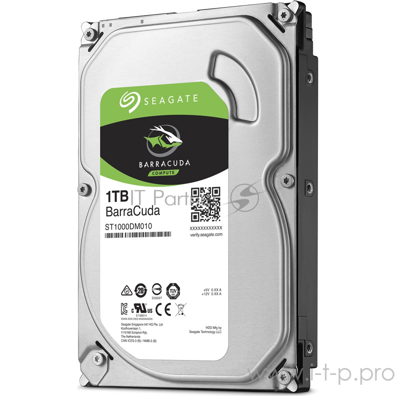 Жесткий диск Seagate Original SATA-III 1Tb ST1000DM010 Barracuda (7200rpm) 64Mb 3.5