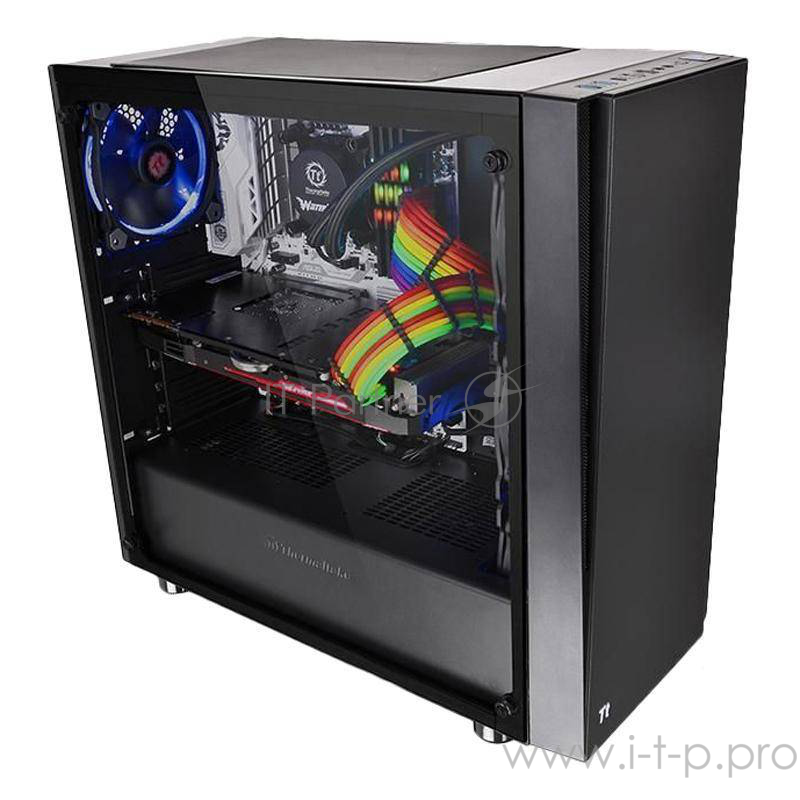 Корпус Versa J21 TG CA-1K1-00M1WN-00 /Black/Win/SPCC/Tempered Glass*1 (872011)