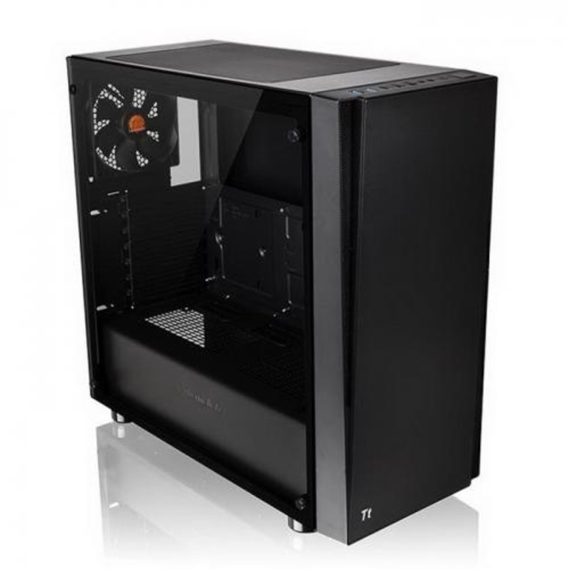 Корпус Versa J21 TG CA-1K1-00M1WN-00 /Black/Win/SPCC/Tempered Glass*1 (872011)