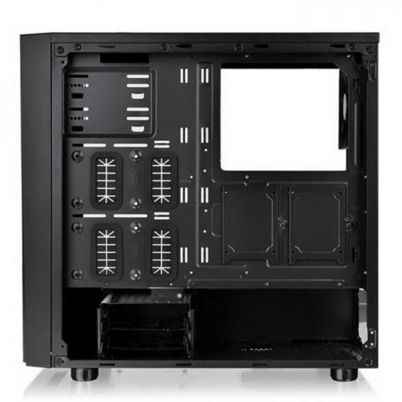 Корпус Versa J21 TG CA-1K1-00M1WN-00 /Black/Win/SPCC/Tempered Glass*1 (872011)