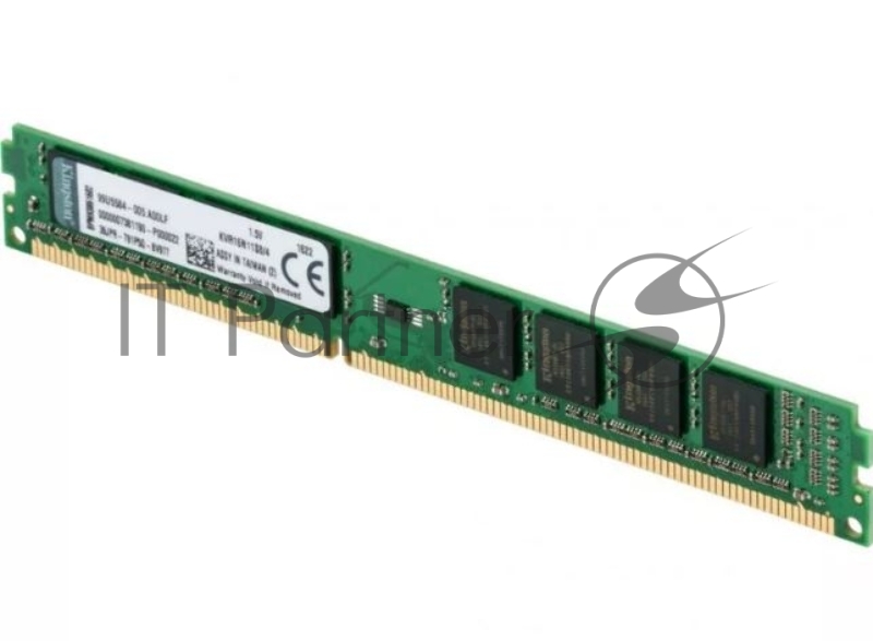 Модуль памяти Kingston DIMM DDR3 4Gb 1600MHz KVR16N11S8/4 RTL PC3-12800 CL11 240-pin 1.5В