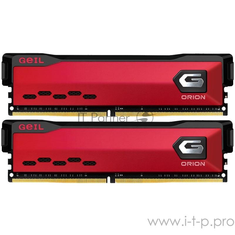 GEIL Orion DDR4 16GB(8GBx2) Dual PC4-28800 3600MHz Red
