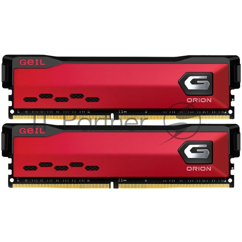 GEIL Orion DDR4 32GB(16GBx2) Dual PC4-28800 3600MHz Red
