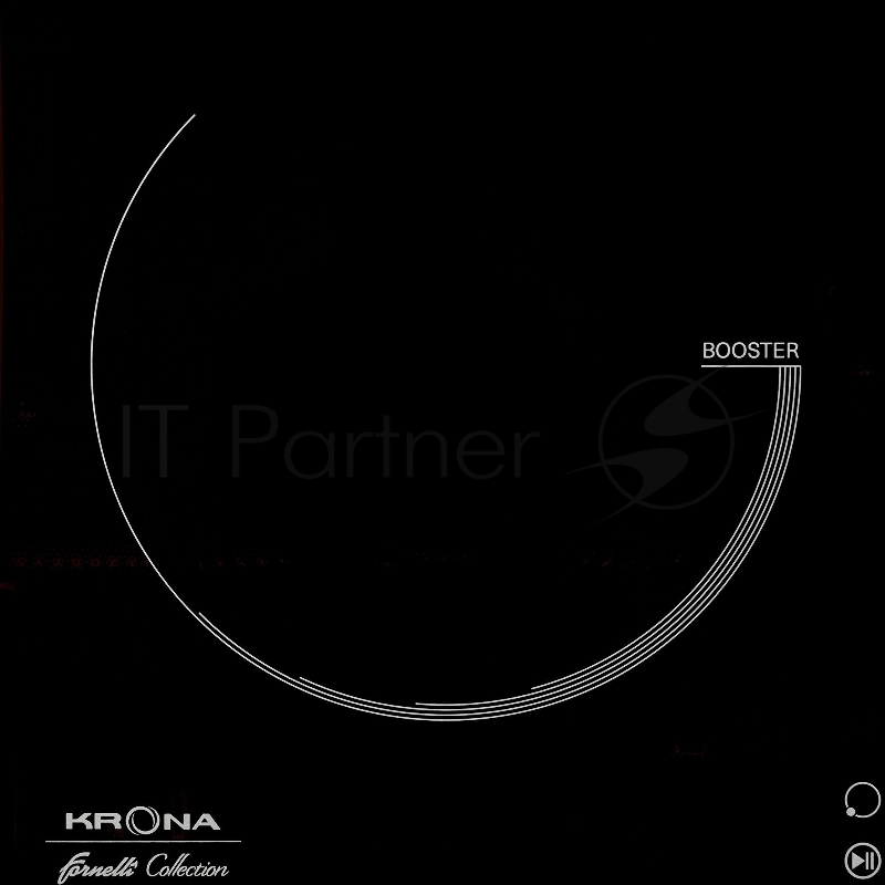 Индукционная варочная поверхность KRONA VENTO 60 BL