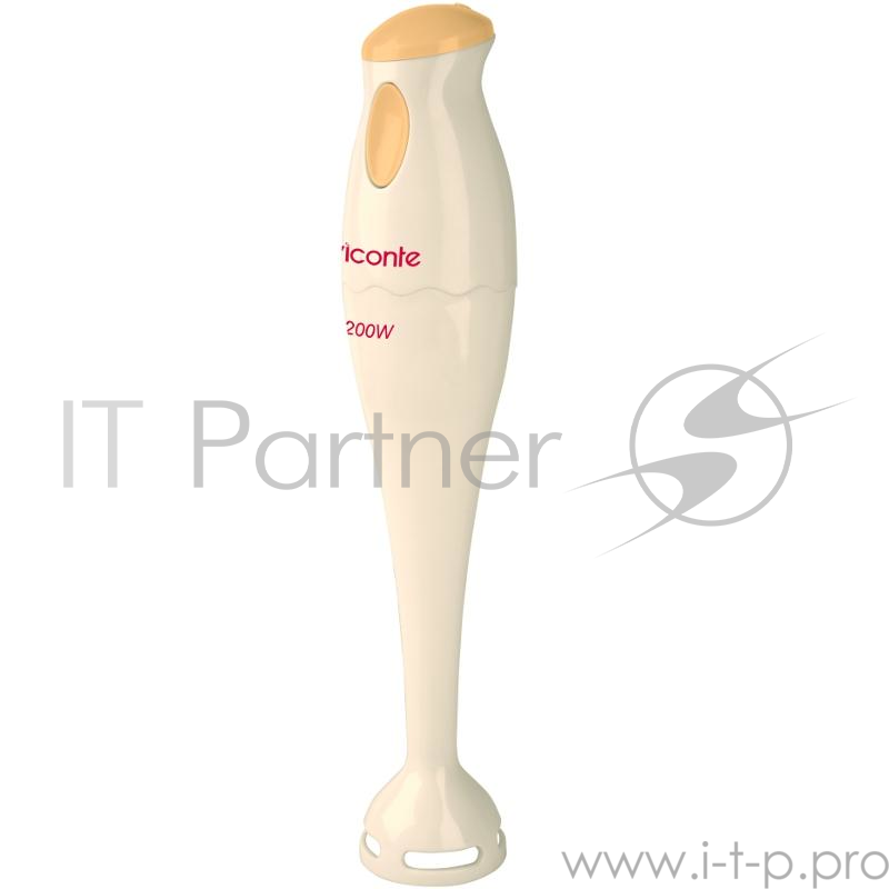 Блендер Viconte VC-4407 бежевый, 200W,cовременный эргономичный дизайн,пульсовый режим работы,лезвия из нержавеющей стали,автоматическая блокировка.