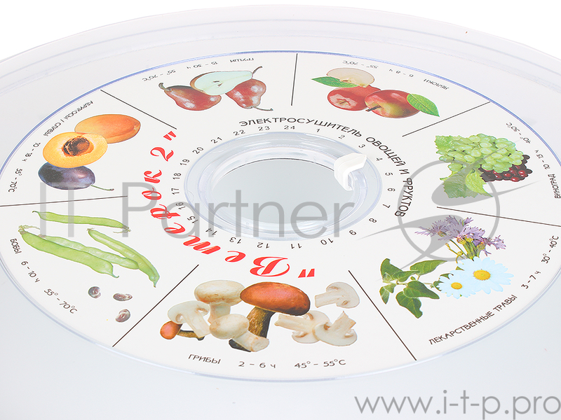 Сушилка для овощей Ветерок-2 У, 6 поддонов, в гофротаре, прозрачный