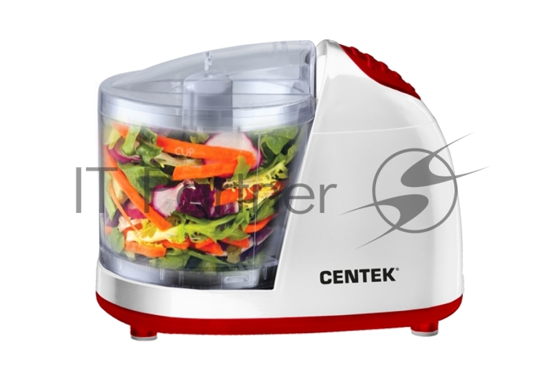 Измельчитель Centek CT-1390 WHITE (бел) 300Вт, стакан 350 мл, импульсный режим работы