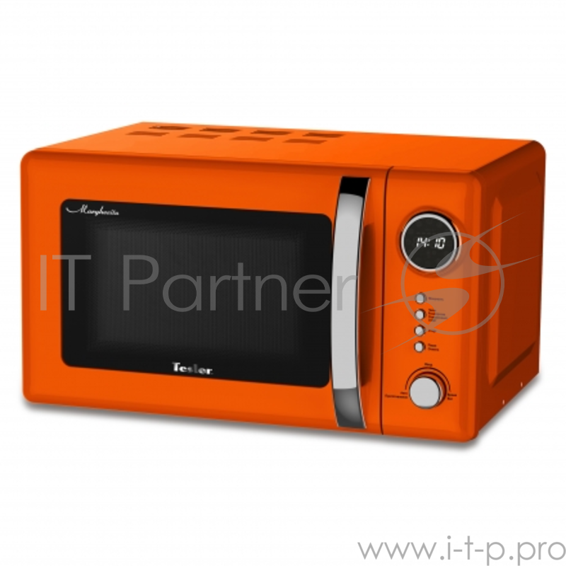 Микроволновая печь TESLER ME-2055 Orange, соло, 20л, мех. управ, 700Вт, оранжевый