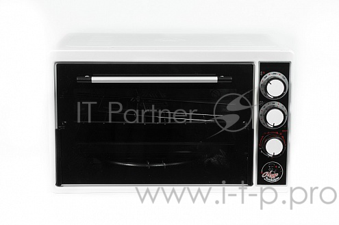 Жарочный шкаф ЧУДО ПЕКАРЬ ЭДБ-0124 (белая, 39 л, терморегулятор, таймер, гриль, новый прочный корпус, толстый нержавеющий ТЭН повышенной мощ)