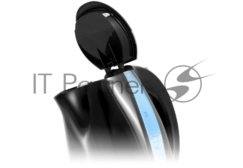 Чайник Centek CT-0040 Black 1.8л, 2200Вт, открывание кнопкой, внутренняя подсветка