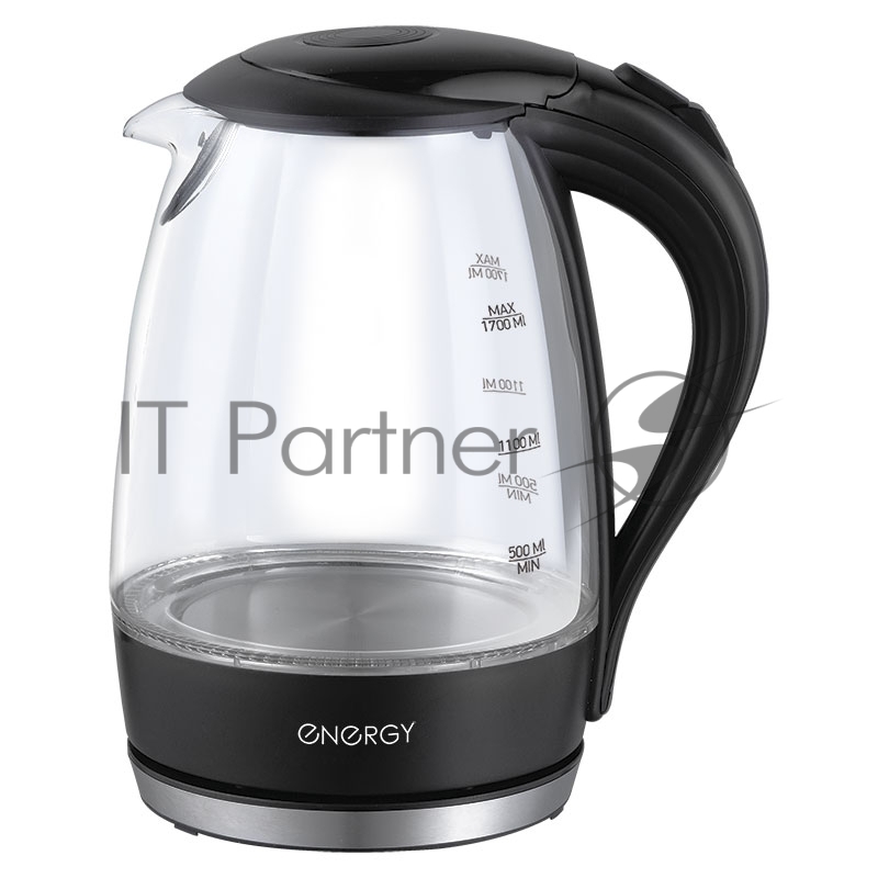 Чайник ENERGY E-262 (1.7л) стекло, пластик