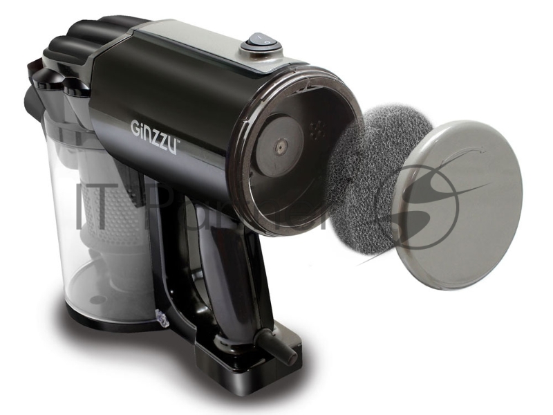 GiNZZU VS117 черно/серый пылесос верт