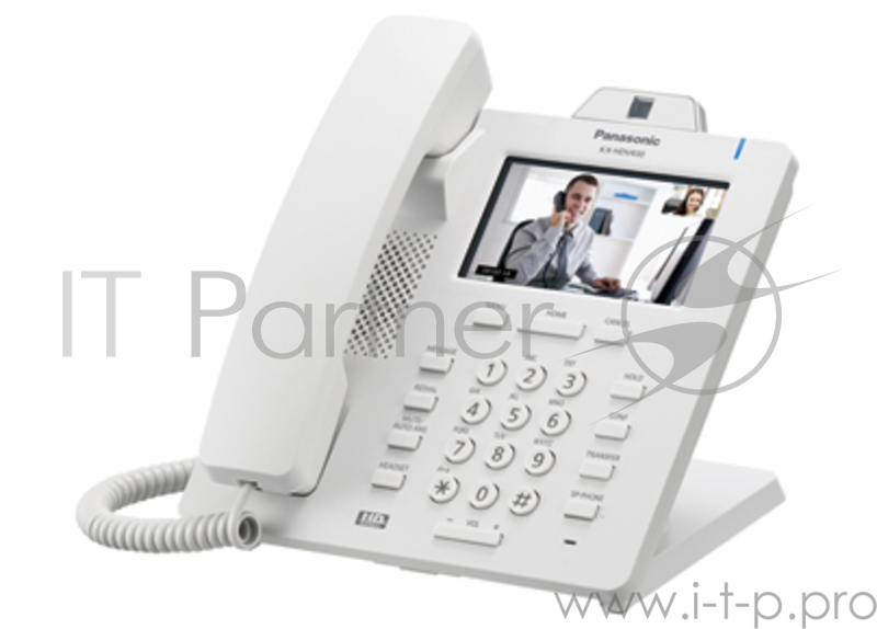 Телефон SIP Panasonic KX-HDV430RU белый