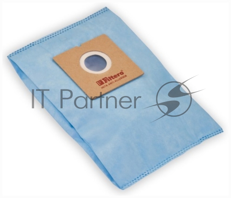 Мешок-пылесборник Экстра FILTERO FLY-02 (4) из синтетического микроволокна MicroFib с антибактер. пропиткой Anti-Bac