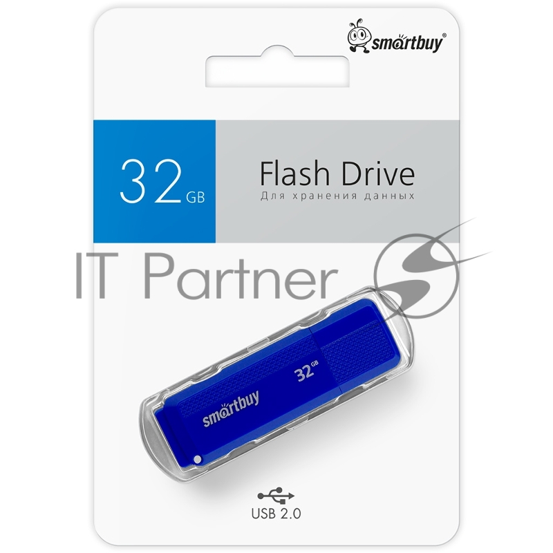 USB2.0 32Gb Smart Buy Dock Blue