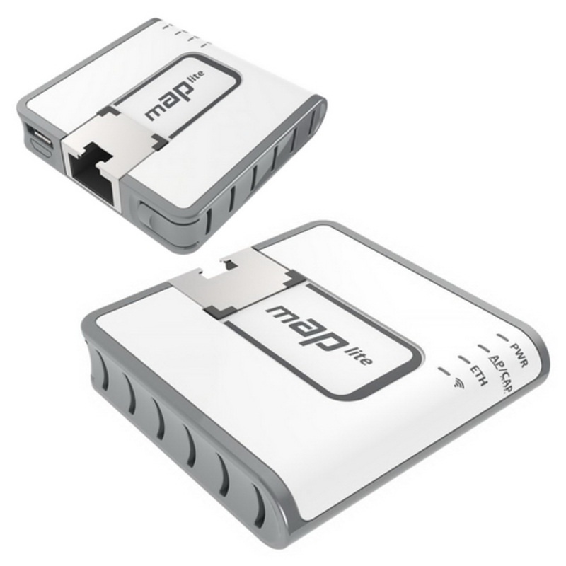 Точка доступа Mikrotik RBmAPL2nD mAP lite Wi-Fi AP. 802.11b/g/n 2.4GHz, 1x Ethernet 10/100, PoE {80}