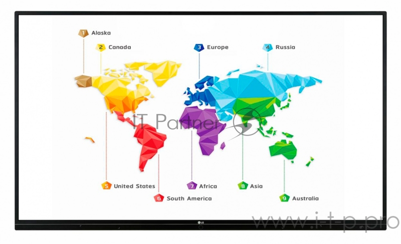 Панель LG 85 86TR3BF-B черный IPS LED 8ms 16:9 DVI HDMI матовая 1100:1 280cd 178гр/178гр 3840x2160 DisplayPort Ultra HD USB 67кг