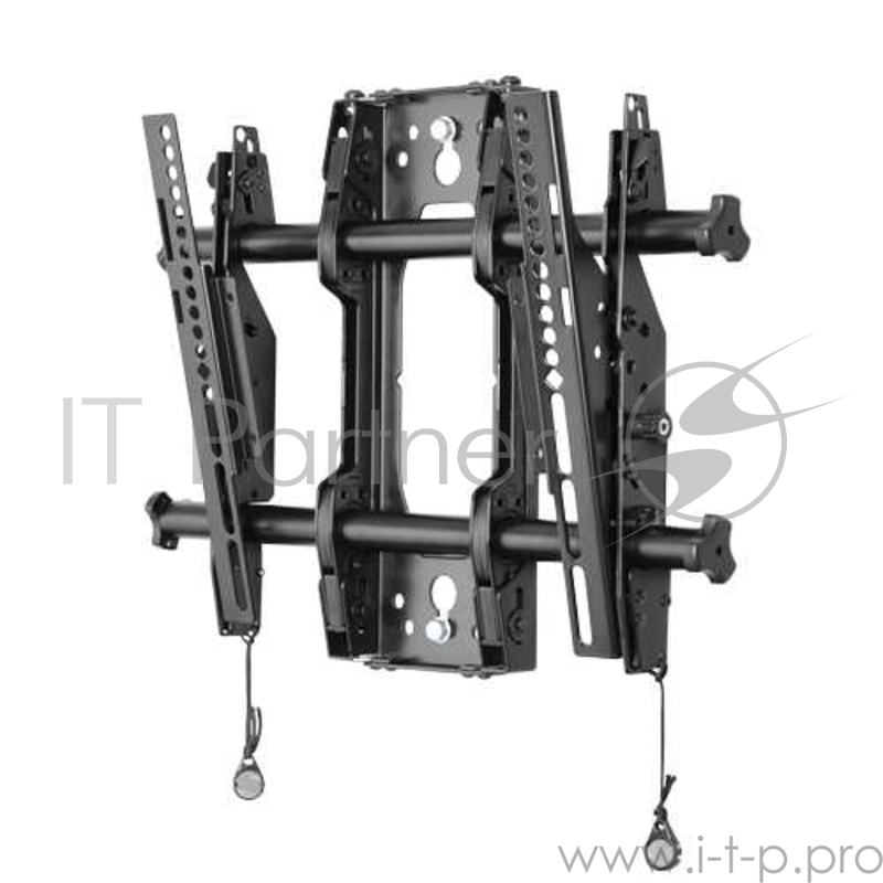 Кронштейн CHIEF Кронштейн настенный FUSION наклонный для плоских экранов 32-47, от +2° до -12°, до 34 кг, Landscape/Portrait, 200x200 - 450x400 мм, Black