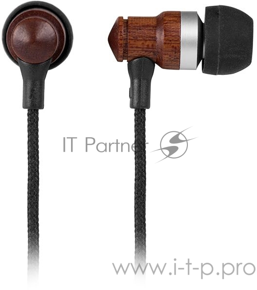 Гарнитура вкладыши Sven E-400M 1.2м черный проводные в ушной раковине