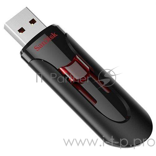 Накопитель USB flash 256ГБ SanDisk Cruzer Glide 3.0, черный (USB3.0)